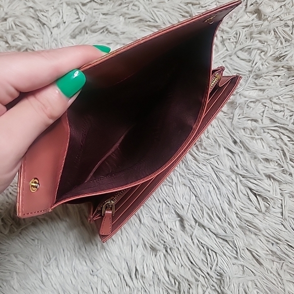 Miu Miu Wallet Long Wallet Leather Crocodile Womens - Used Flawed - Picture 12 of 13